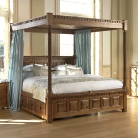 Four Poster Bed The County Kerry Solid Wood 4 Poster Revival Beds