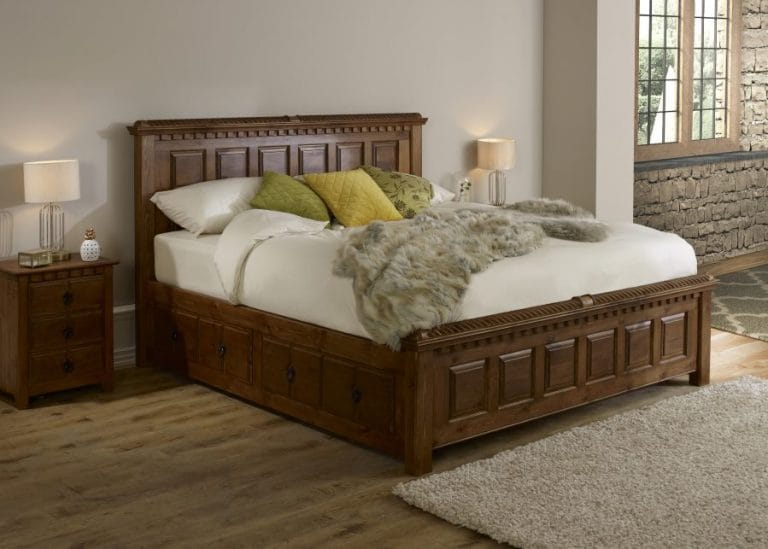 Picture of Luxury Handcrafted Solid Wood Beds & Bedroom Furniture