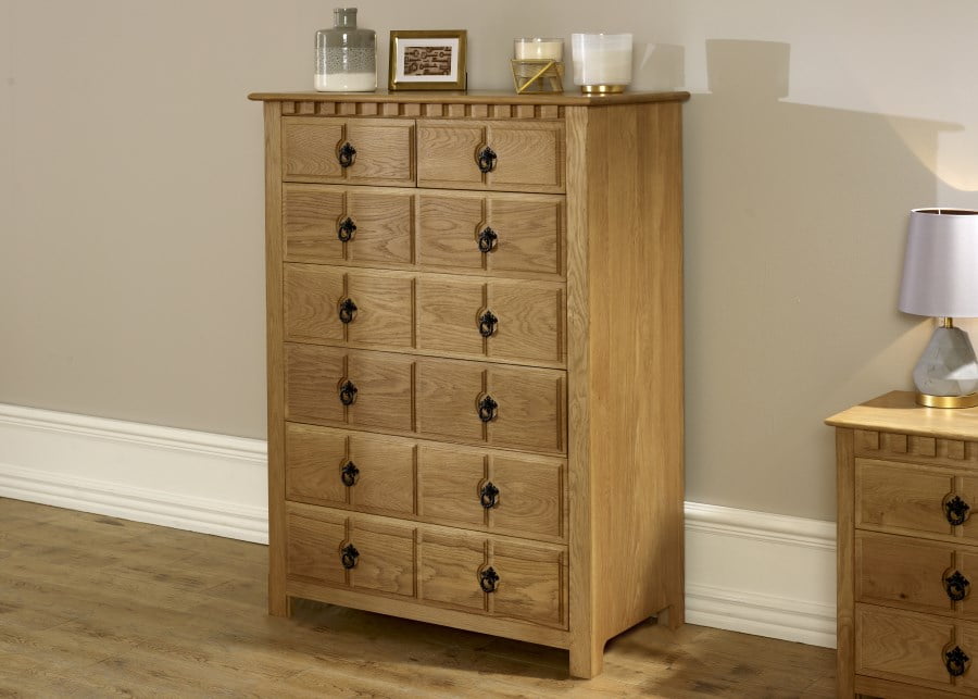 2 Over 5 Chest Handmade In The Uk From Solid Wood Revival Beds