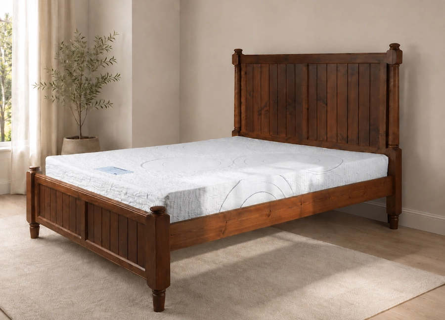 Memory Foam Mattress on Shaker Bed