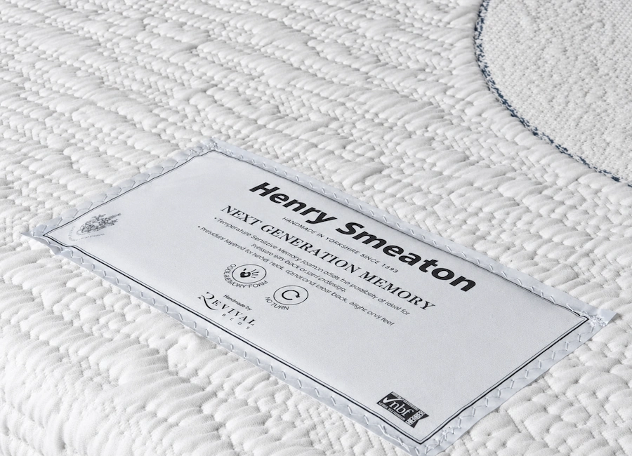 Next Generation Memory Mattress Label