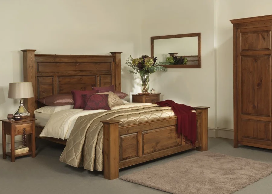 Solid Wood Tall Ambassador Bed Frame, Luxury Headboards For Super King Beds Uk