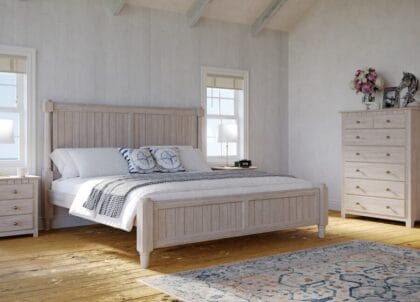 Limed Oak Bed Frame