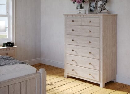Limed Oak Chest of Drawers