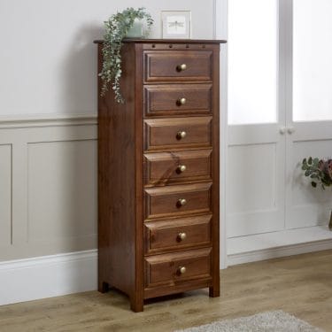 Solid Wood Tall Chest