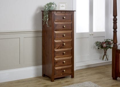 Solid Wood Tall Chest