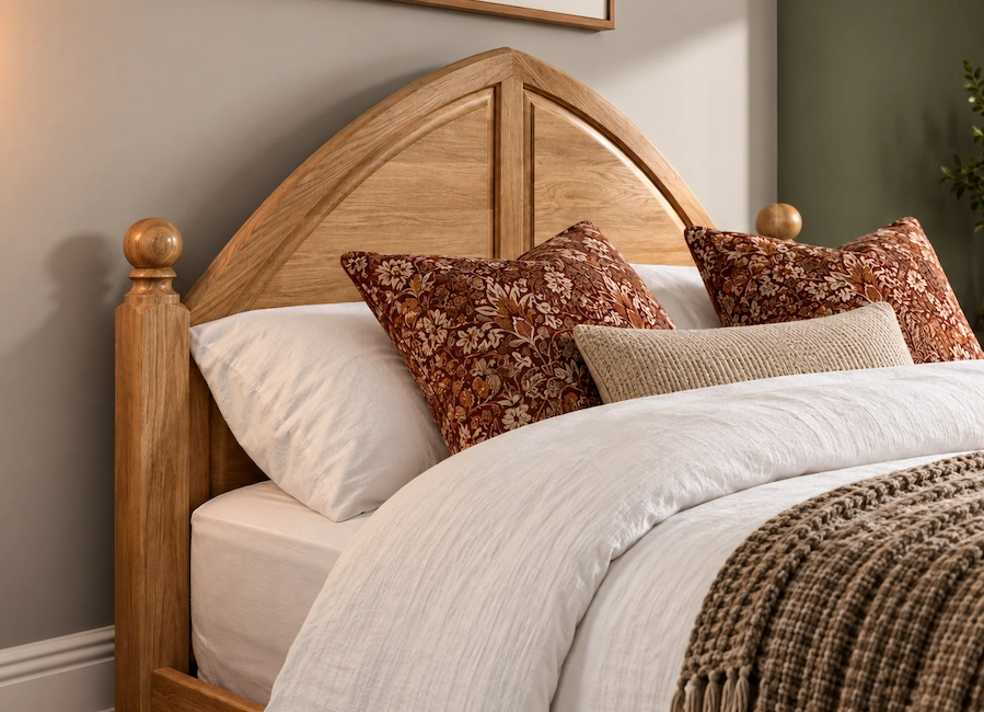 Solid Oak Headboard