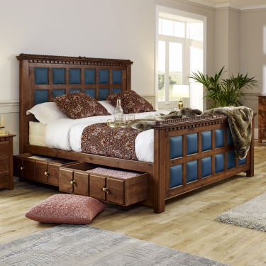 Luxury Super King Size Wooden Beds, Wooden King Size Bed With Storage