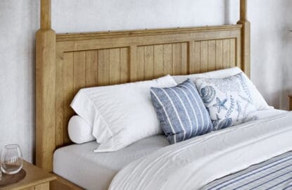 New England Four Poster Bed Headboard
