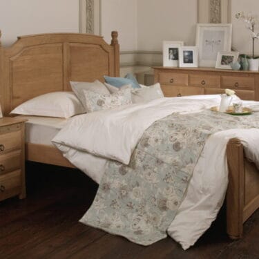 Traditional Wooden Bed