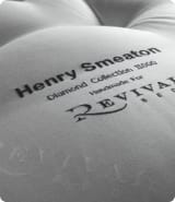Henry Smeaton Mattress Stitching Detail