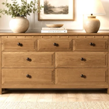 Solid Oak Chest of Drawers