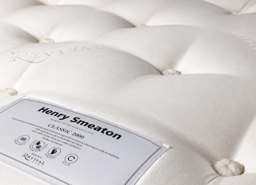 Classic 2000 Mattress Label