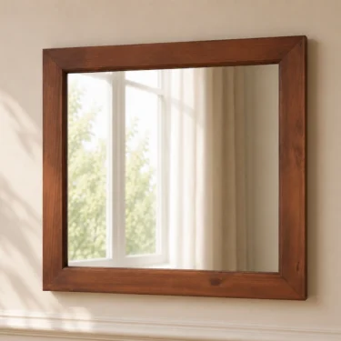 Solid Wood Mirror