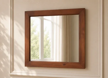 Solid Wood Mirror