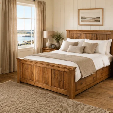 Vermont Bed Frame with Storage Drawers
