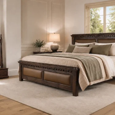 County Cork Bed in Walnut