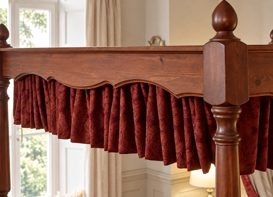 Canterbury Four Poster Bed Canopy Detail